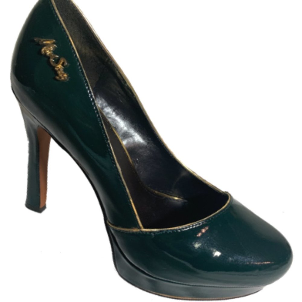 Miss Sixty High Heels Green Varnish 8